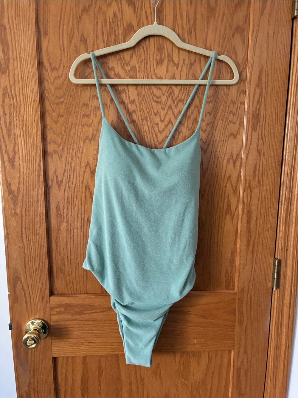 NEW Victoria’s Secret Women’s One-Piece Swimsuit in Sage Green